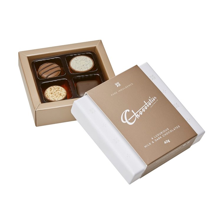 Pure Indulgence Milk & Dark Chocolates 40g