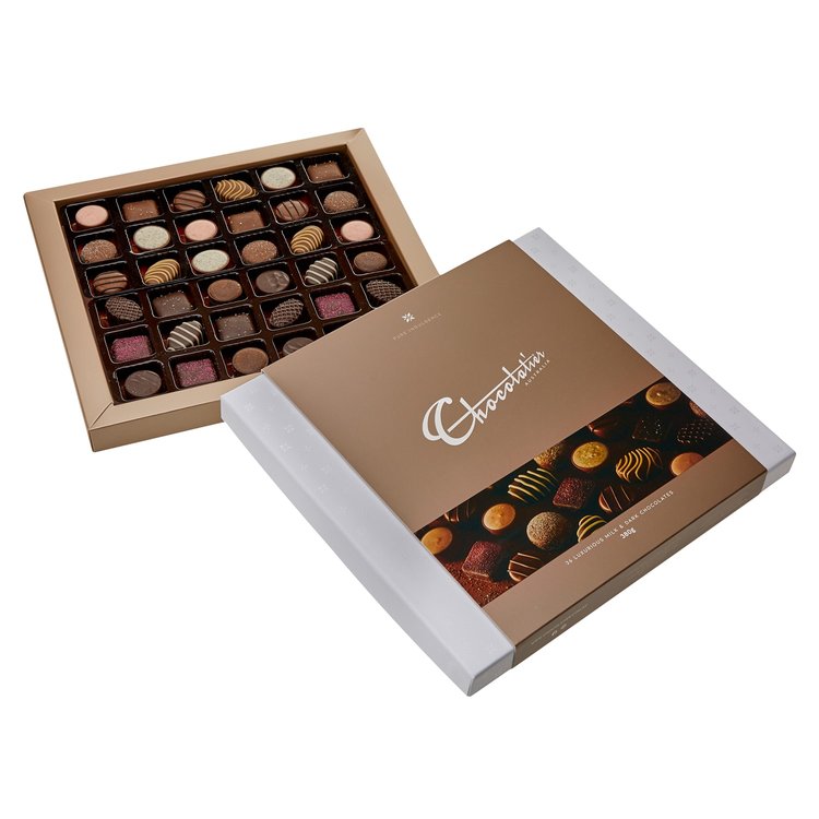 Pure Indulgence Milk & Dark Chocolates 380g